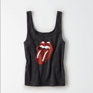 American Eagle Rolling Stones Tank